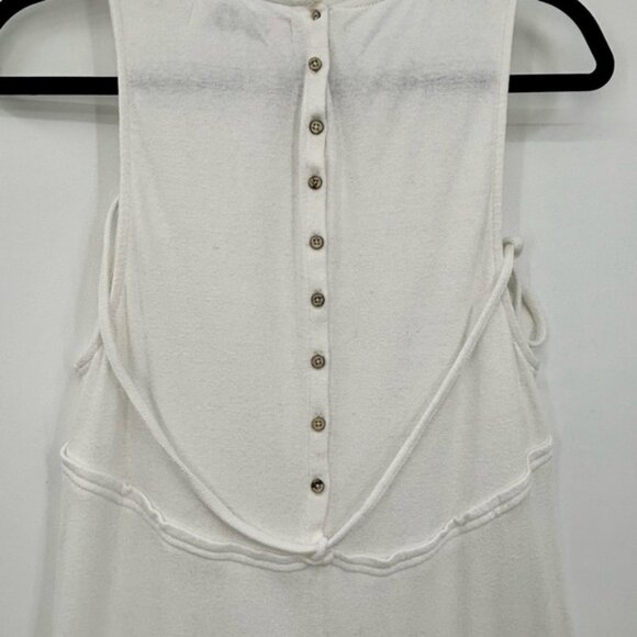 Free Poeple Beach Cotton  Linen Blend One Piece Jumpsuit Size S - Picture 10 of 12